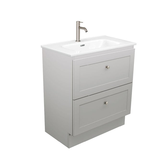 Newport All Drawer 750 Floor Standing Vanity, Joli Basin-Top