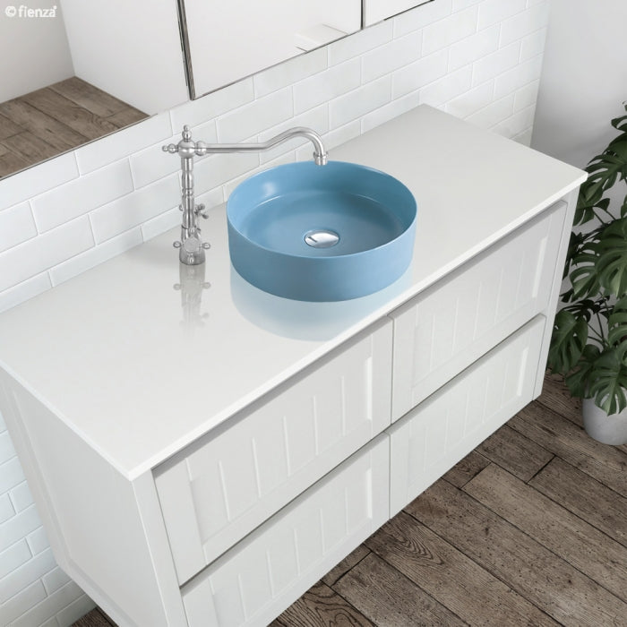 REBA Above Counter Basin Matte Blue