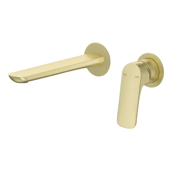 Lydia Series Square Wall Mixer with Spout