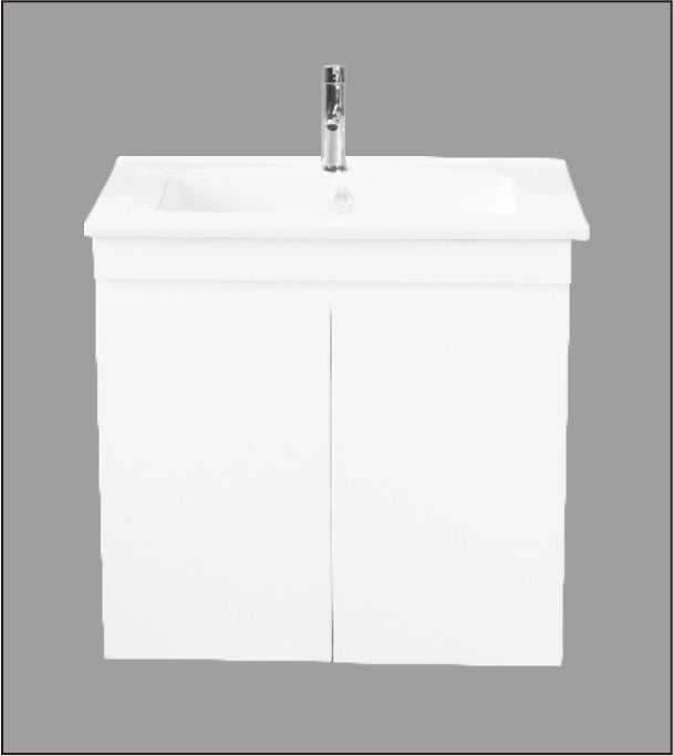 600 Vanity Unit - Lucas Series - Wall Hung