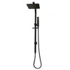 8 inch Square Black Shower Station Top Water Inlet