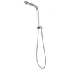 Square Chrome Top Water Inlet Shower Rail