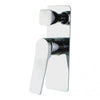 Chrome Shower Wall Mixer With Diverter