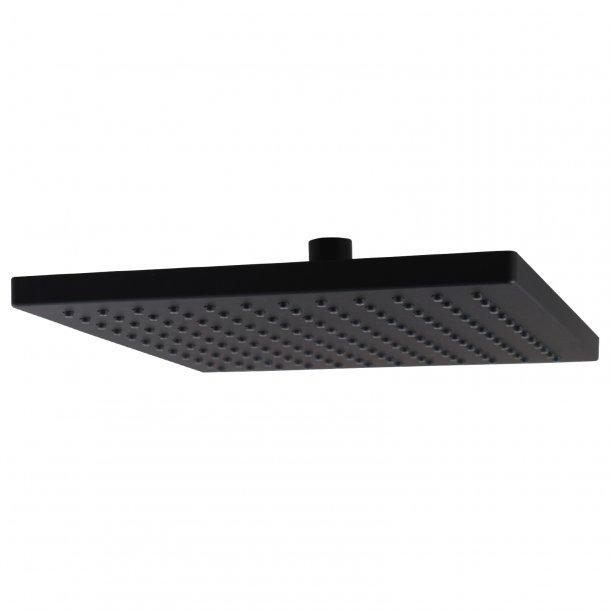 255mm 10†ABS Black Square Rainfall Shower Head