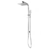 8 inch Square Chrome Shower Station Top Water Inlet