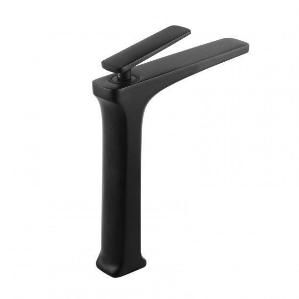 Bathroom Black Tall Basin Mixer Tap