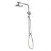8'' Right Angle Round Chrome Shower Station Top Inlet