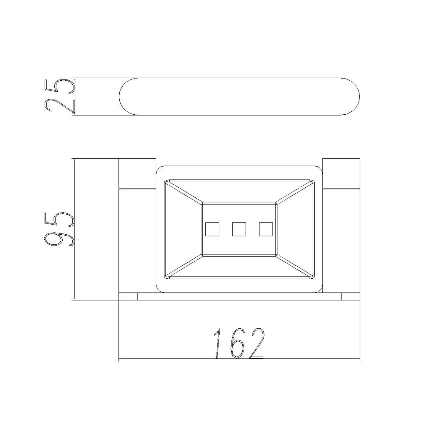 Esperia Brushed Yellow Gold Soap Dish Holder