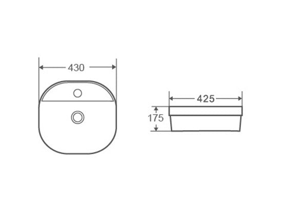 BA330 — Drop-in Basin