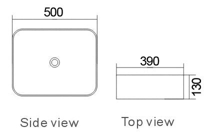 BA530 — Above Counter Basin