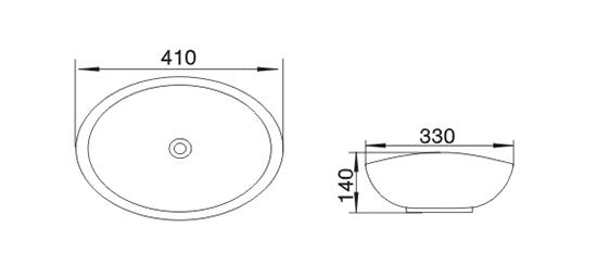 BA550 — Above Counter Basin