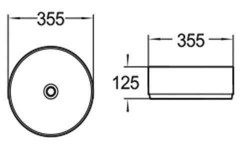 BA580 — Above Counter Basin