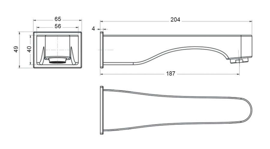 BTH3207 — Bath Spout
