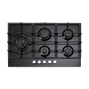 ECT900GBK – 90cm Gas on Glass Cooktop