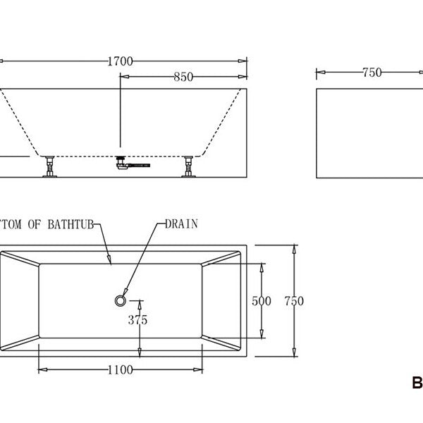 Kansas Corner Bathtub