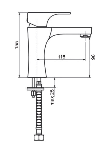 Hino series BASIN MIXER