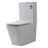 660*360*805mm Bathroom Rimless Back To Wall White Ceramic Toilet Suite