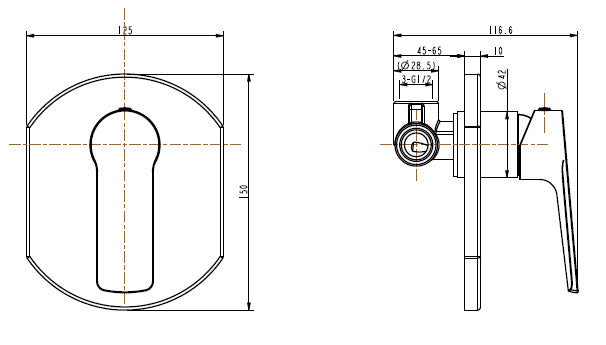 BTV8460 — Shower Mixer