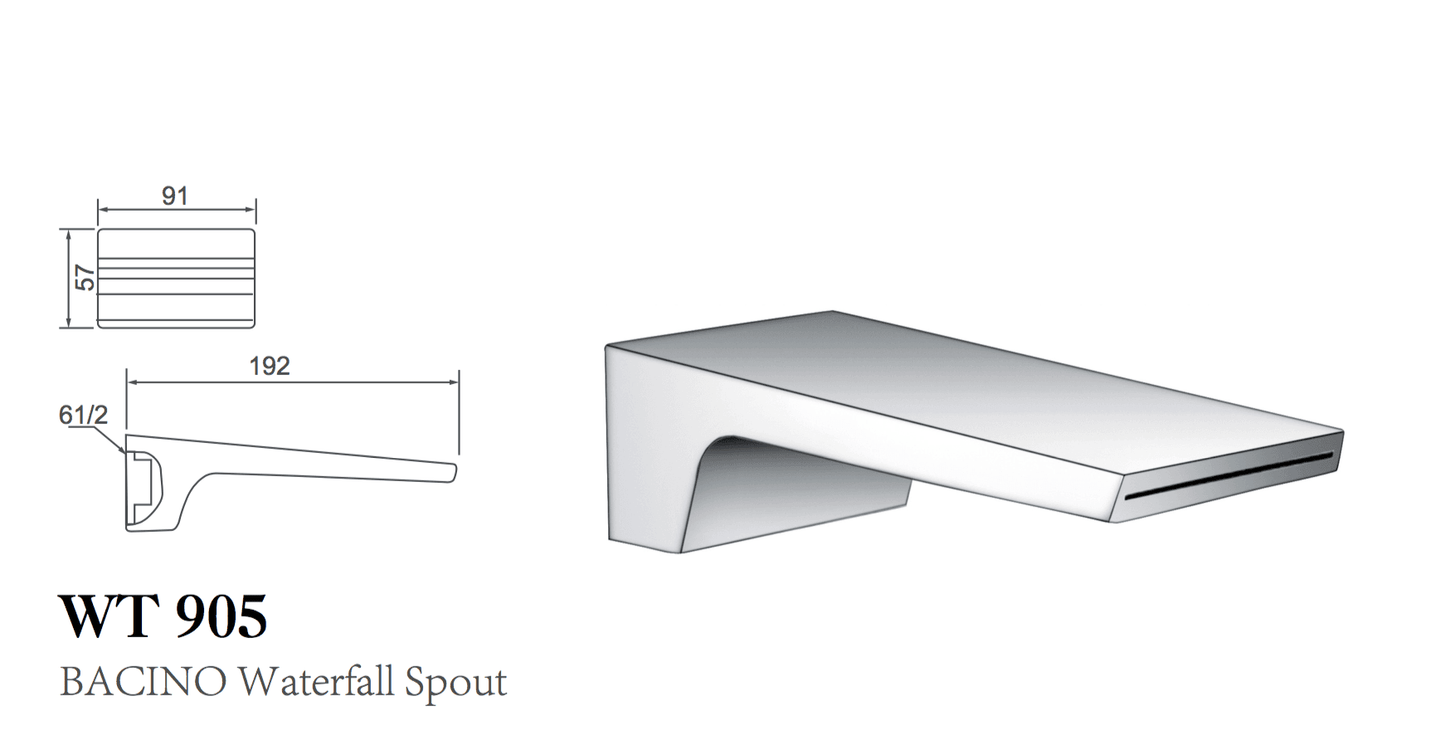 BACINO WATERFALL SPOUT