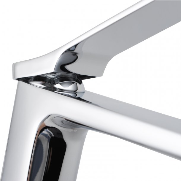 Square Chrome Basin Mixer Bathroom