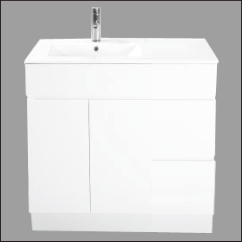 800 Vanity Unit - Lucas Series - Free Standing