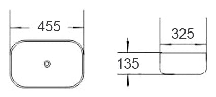BA505 — Above Counter Basin
