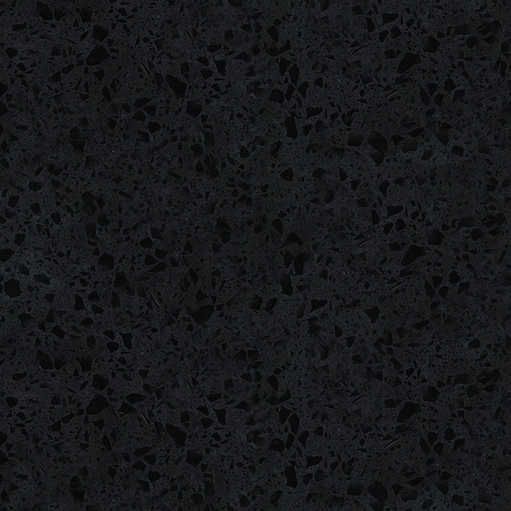 Sarah Black Sparkle 1800 Undermount Basin-Top, Double Bowl, No Tap Hole