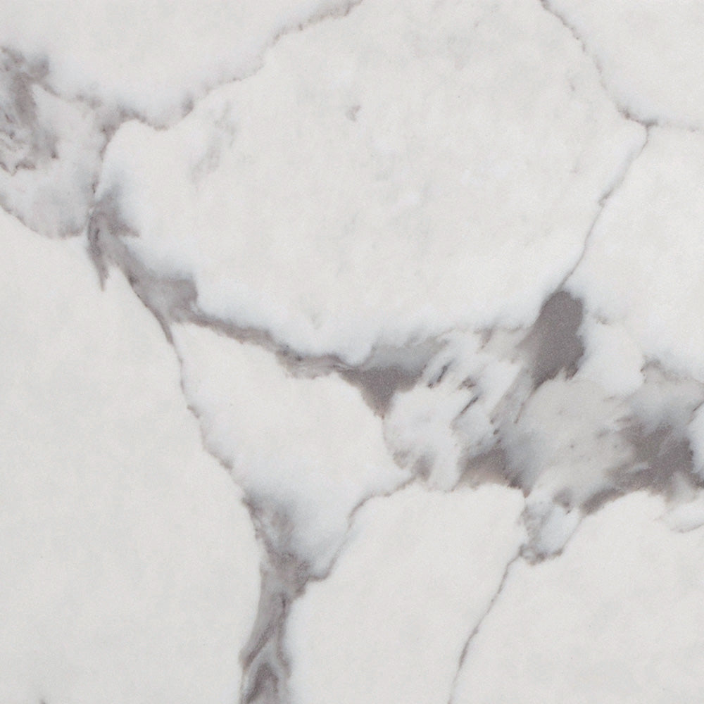 Sarah Calacatta Marble 1500 Semi-Inset Basin-Top, Single Bowl, No Tap Hole