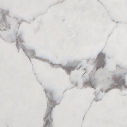 Sarah Calacatta Marble 1500 Semi-Inset Basin-Top, Single Bowl, No Tap Hole
