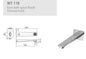 EXON Bath Spout Chrome