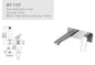 EXON Wall Basin/Bath Mixer CP