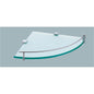 H9016 Corner Glass Shelf