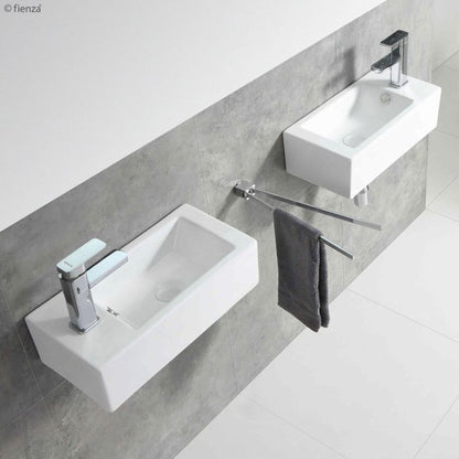 LINEA Wall Hung Basin Right Hand Tap