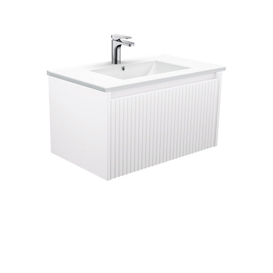 Dolce Alina Satin White 750 Wall-Hung Vanity