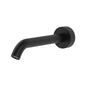 KAYA Wall Basin/Bath 180mm Outlet Matte Black with Plate
