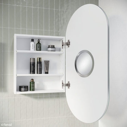 Mirror Cabinet Pill Pencil Edge Internal Magnifying Mirror 450 x 900 x 150mm