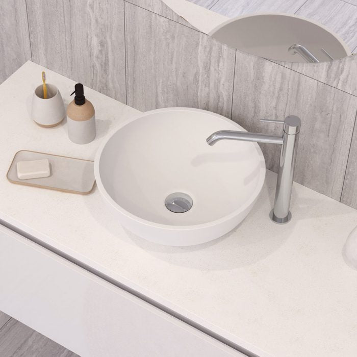 Kaya Tall Basin Mixer, Chrome