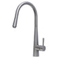 ISABELLA Deluxe Gooseneck Pull Out Kitchen Mixer Brushed Nickel