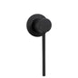 HUSTLE CARE Wall Mixer Matte Black Round Plate