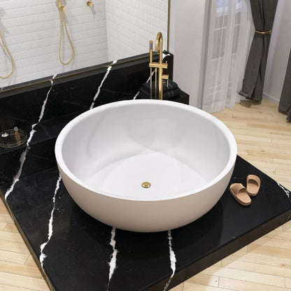 SHINTO Stone Bath 1350x1350x 490mm with Overflow