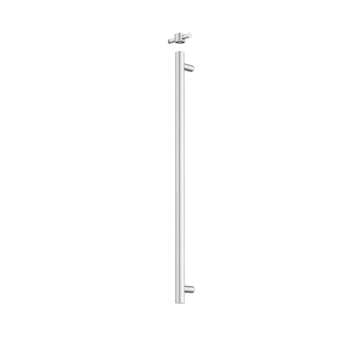 Caroma Liano II Heated Towel Rail Vertical Polished Stainless Steel (Transformer not included)
