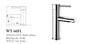 JESS Basin Mixer Chrome