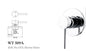 JESS Shower Mixer Chrome