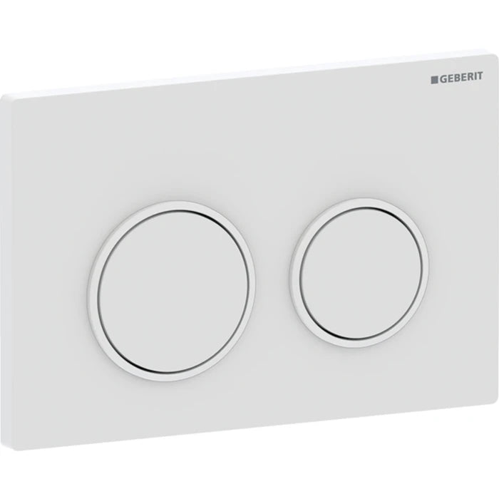 Geberit Omega20 actuator plate, round, dual flush