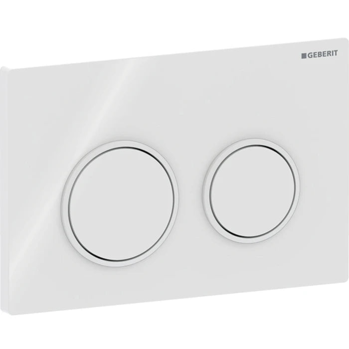 Geberit Omega20 actuator plate, round, dual flush