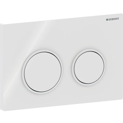 Geberit Omega20 actuator plate, round, dual flush