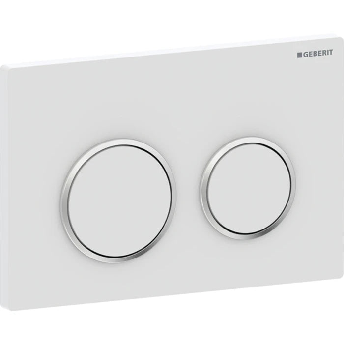 Geberit Omega20 actuator plate, round, dual flush
