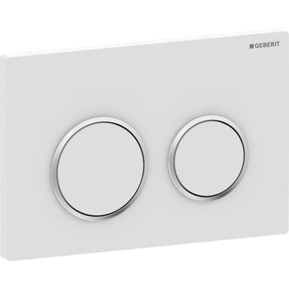Geberit Omega20 actuator plate, round, dual flush