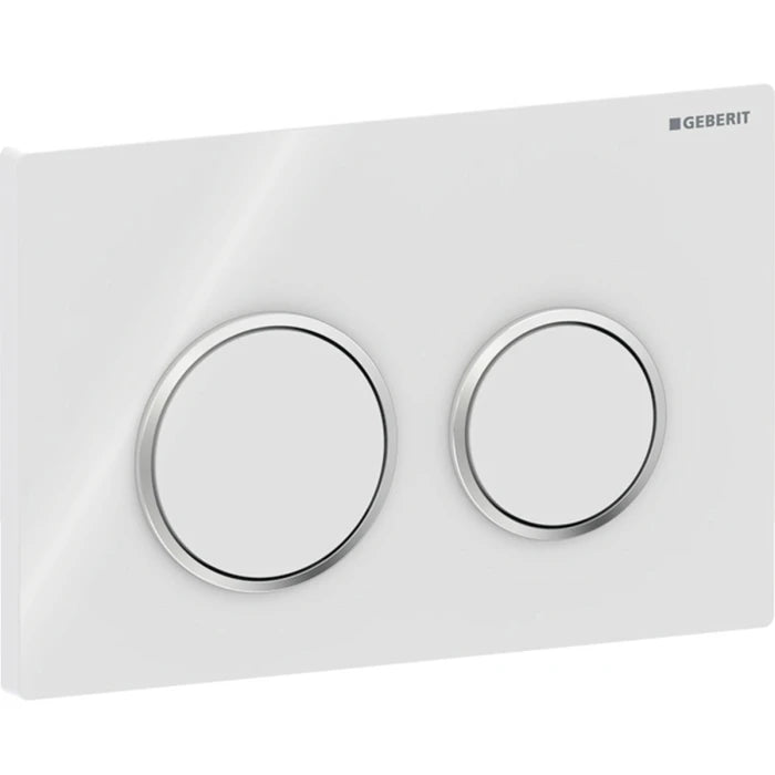 Geberit Omega20 actuator plate, round, dual flush