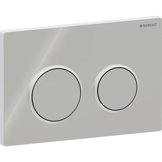 Geberit Kappa21 actuator plate, round, dual flush